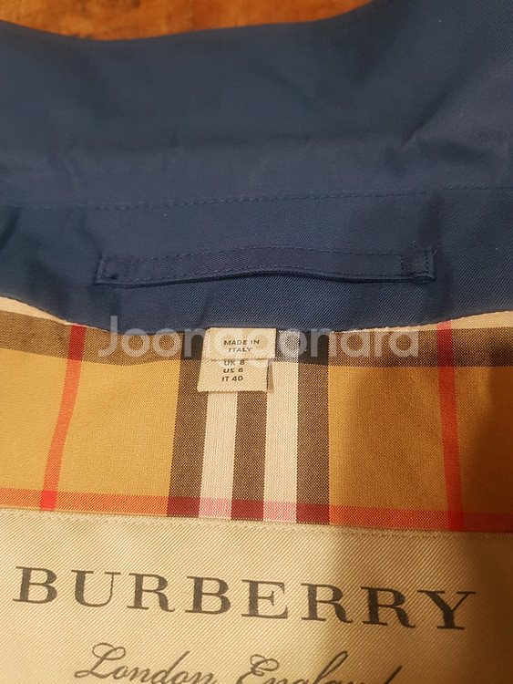 버버리 여성 트렌치 캠든 UK8 US6--5