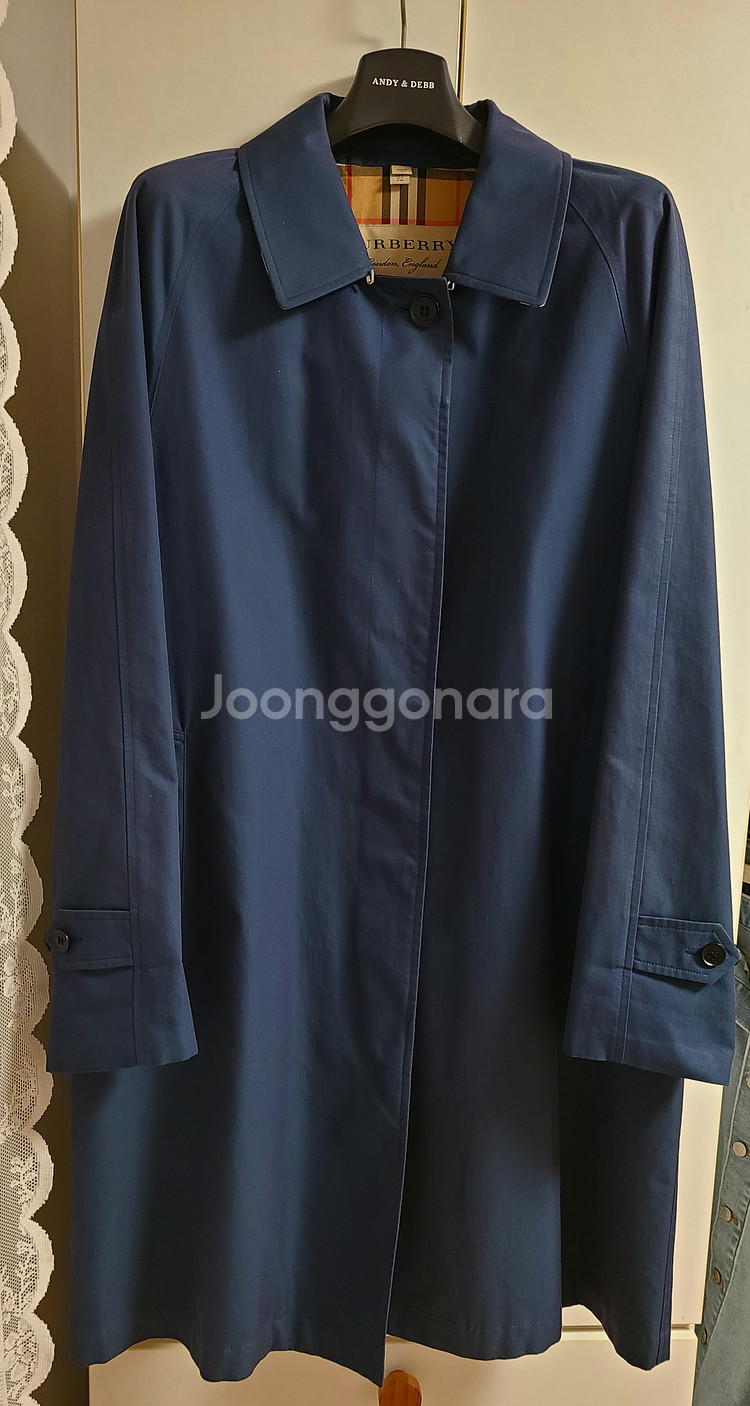 버버리 여성 트렌치 캠든 UK8 US6--3