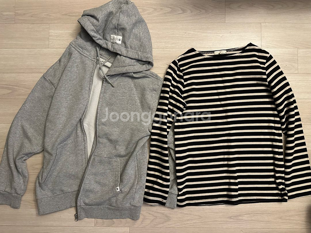 jaju 후드집업 스몰사이즈+ 스몰사이즈 상하세트 바지--2