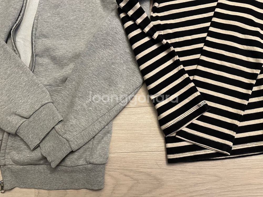 jaju 후드집업 스몰사이즈+ 스몰사이즈 상하세트 바지--4