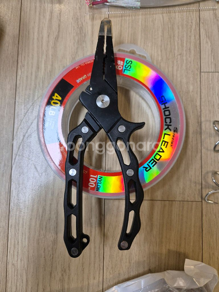 지깅 대삼치 로드 대삼치 릴다이와 BG 블랙4000-H ARK 낚시대 세트--3