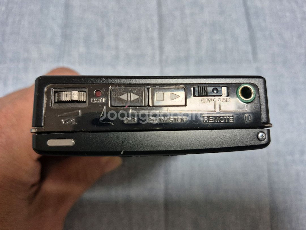 SONY WM-607 블랙색상 정상작동품 판매합니다.--2