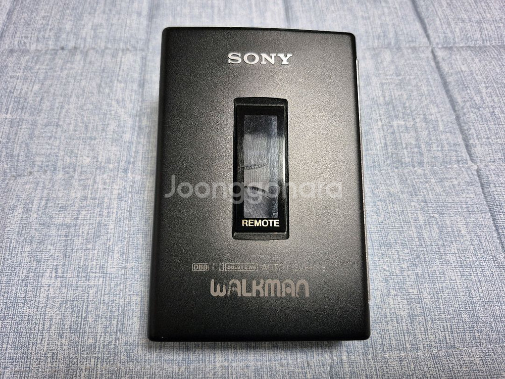 SONY WM-607 블랙색상 정상작동품 판매합니다.--1