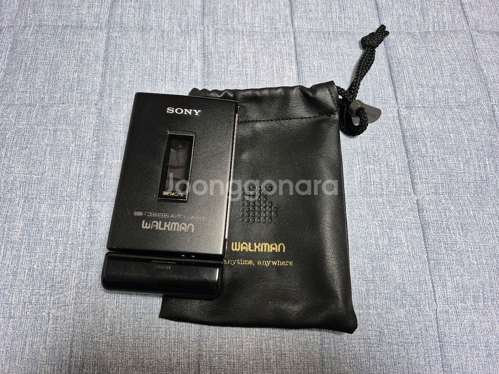 SONY WM-607 블랙색상 정상작동품 판매합니다.--0