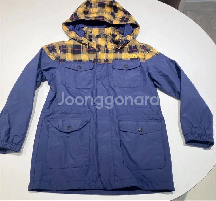 노스페이스 키즈 120사이즈 간절기 자켓 바람막이 판매--3