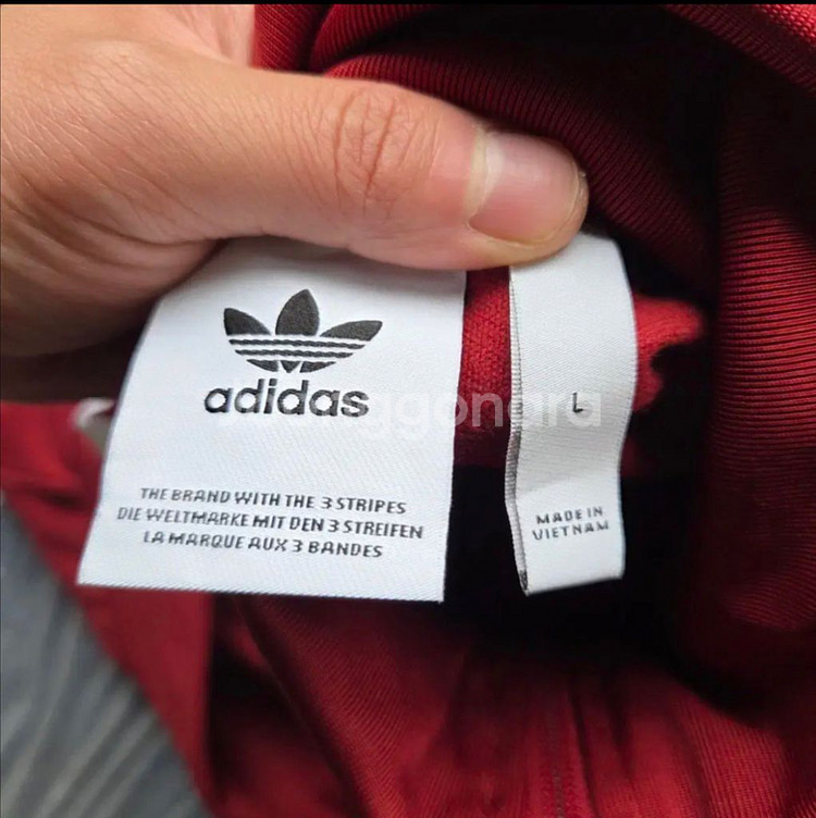 아디다스 파이어버드 베켄바우어 져지 버건디 L--10