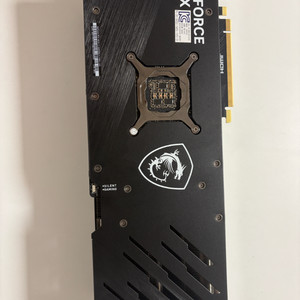 msi RTX 4070Ti 게이밍x 트리오 그래픽카드