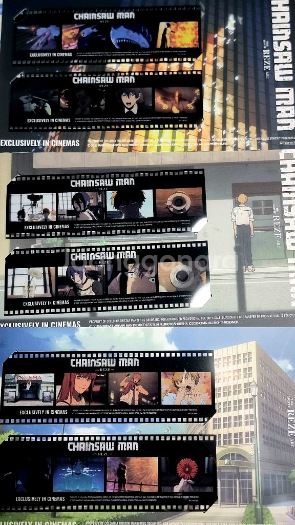 3종 일괄 체인소맨 필름 세트 특전--0