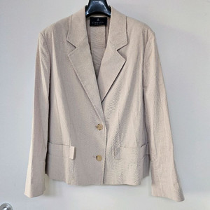 랑방 주머니 포인트 크롭자켓 82 베이지 블레이저