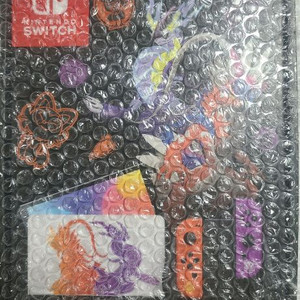 초S급)닌텐도 스위치 OLED스칼렛바이올렛 에디션 풀박