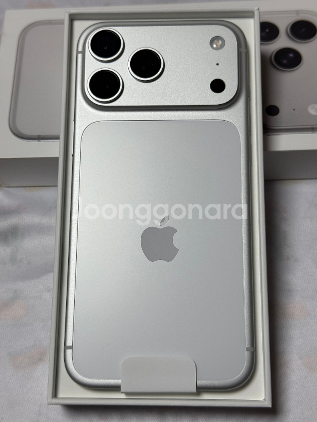 아이폰 17프로맥스 실버 512GB--0