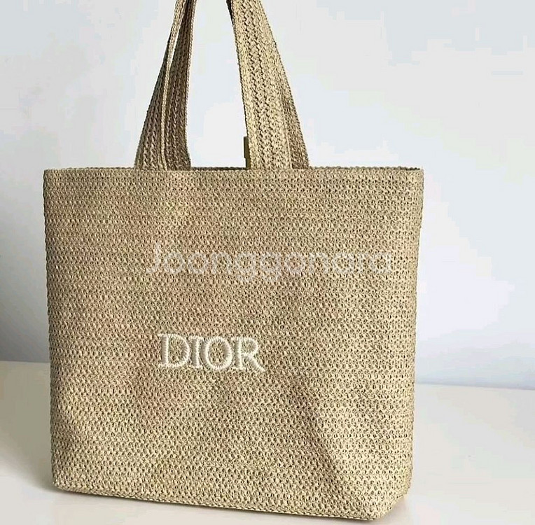 디올 라탄 에코백--0