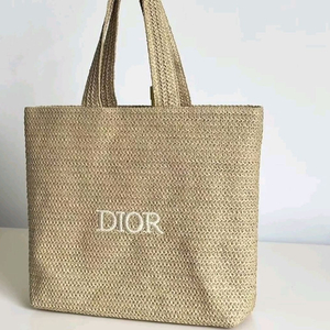 디올 라탄 에코백