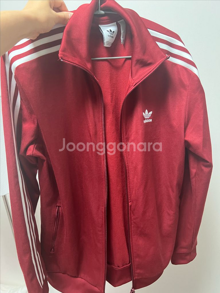 아디다스 파이어버드 베켄바우어 져지 버건디 L--1