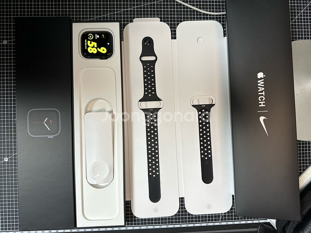 애플워치 SE 44mm 스페이스 그레이--0