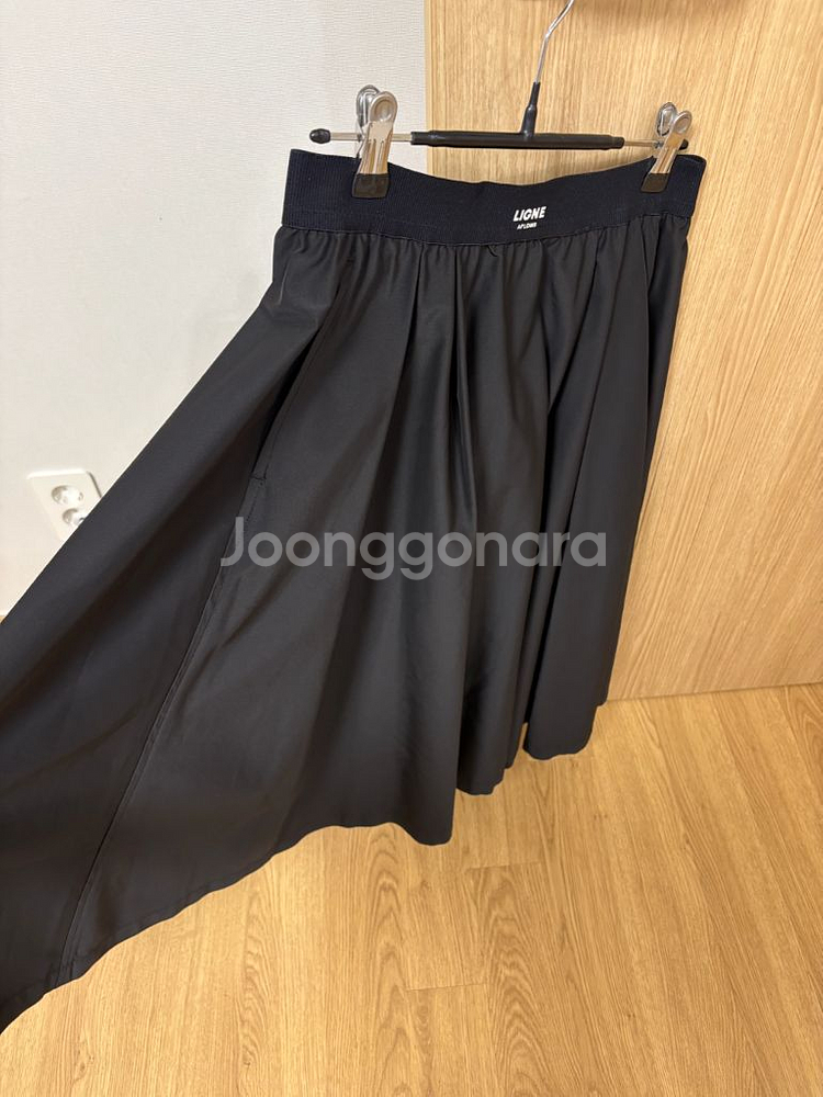 sjsj 레터링 밴딩 스커트--7