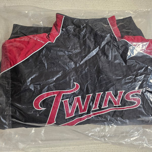 LG트윈스 빠더너스 더그아웃 자켓 버전2 레드 L사이즈 새상품