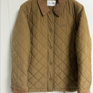 라코스테 경량 퀼팅 자켓