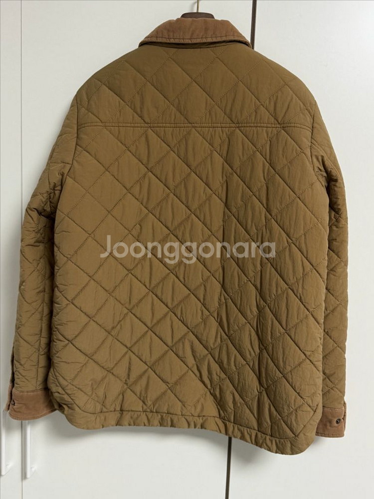 라코스테 경량 퀼팅 자켓--3