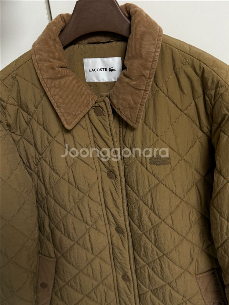 라코스테 경량 퀼팅 자켓--2