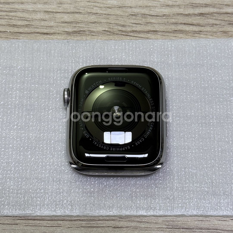 애플워치5 스테인리스 44mm 셀룰러 판매합니다.--1