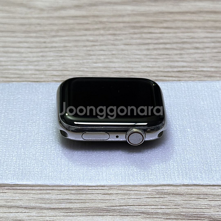 애플워치5 스테인리스 44mm 셀룰러 판매합니다.--2
