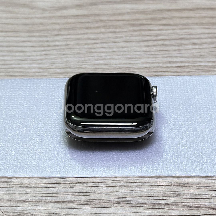 애플워치5 스테인리스 44mm 셀룰러 판매합니다.--5