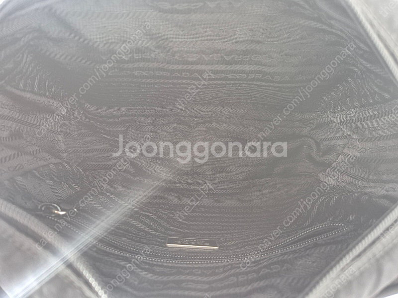 프라다 나일론 숄더 크로스백--7