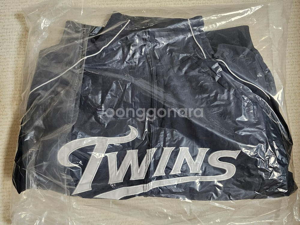 LG트윈스 빠더너스 더그아웃 자켓 버전2 네이비 L사이즈 새상품--0