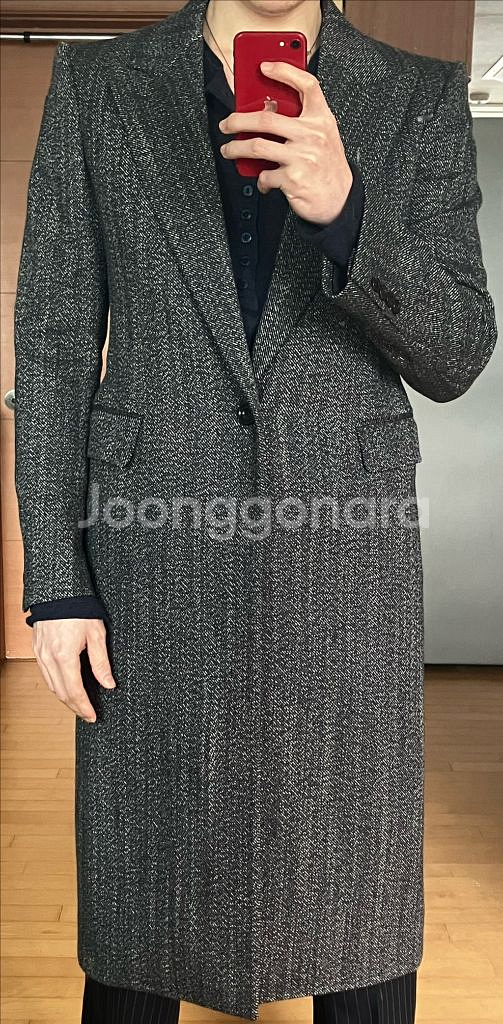 알렉산더 맥퀸 트위드 코트--1