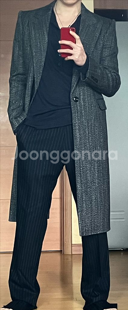 알렉산더 맥퀸 트위드 코트--0