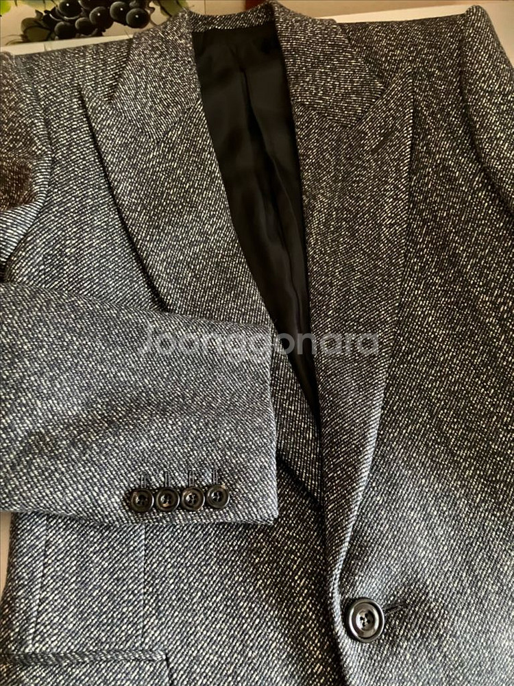 알렉산더 맥퀸 트위드 코트--4