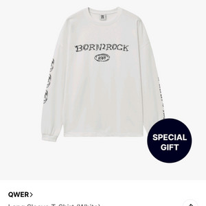 QWER 2주년 팝업 Long Sleeve 티셔츠