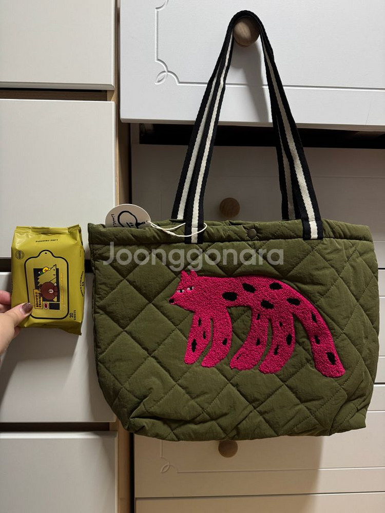 리미떼두두 리미티드 에디션 퀼팅 토트백--2