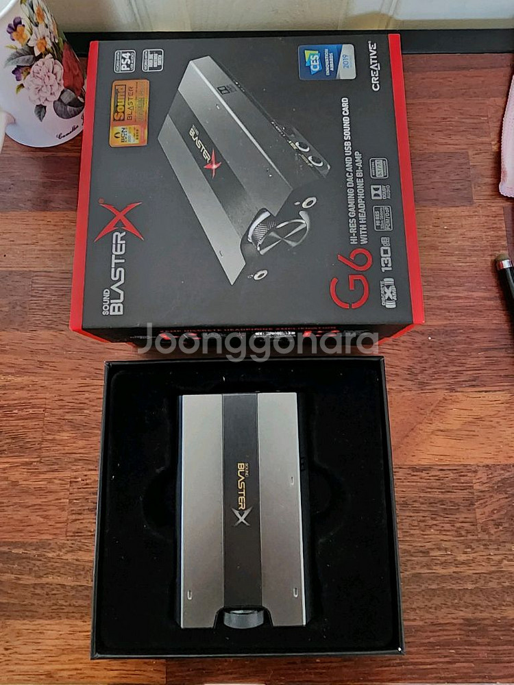 사운드블라스터 g6. 택비 포함--1