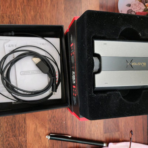 사운드블라스터 g6. 택비 포함