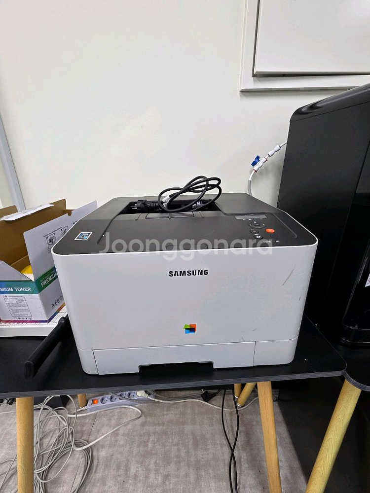 삼성전자 SL-C1404W 레이저 프린터 저렴하게 팝니다.--1