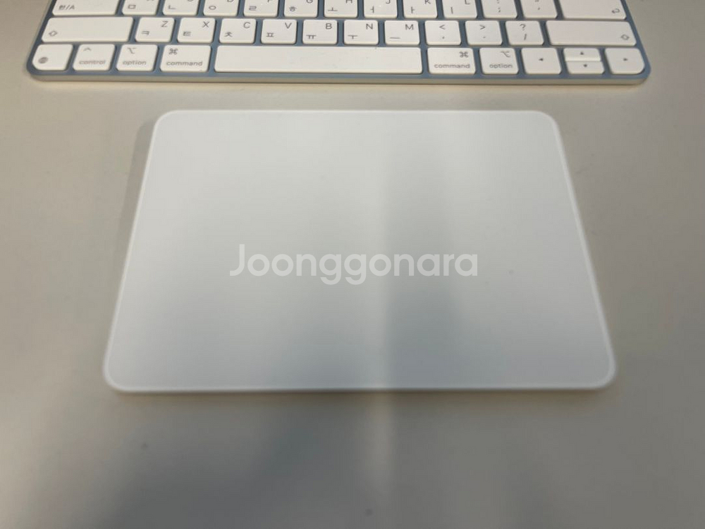 애플 매직 트랙패드 2세대 화이트 라이트닝 케이블--0