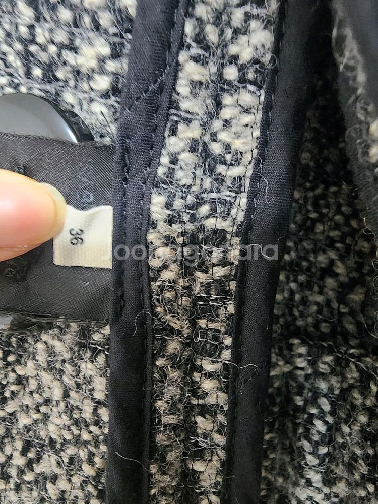 이자벨마랑 트위드자켓.36사이즈(드라이클리닝완료)--5