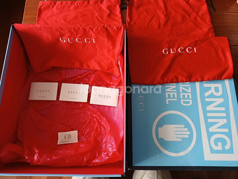 구찌 대형상자 신발상자 핸드백박스 대형쇼핑백--0