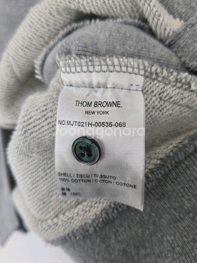 톰브라운 맨투맨 사선완장 3사이즈--4