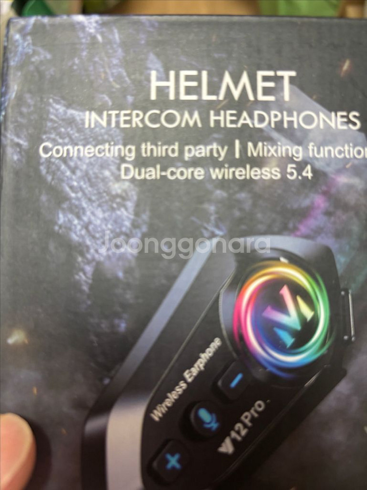 <무료배송 새상품>오토바이 헬멧 블루투스 팜 - 기타--1
