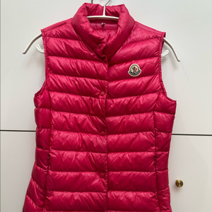 몽클레어 키즈 패딩 조끼(핑크) 사이즈12