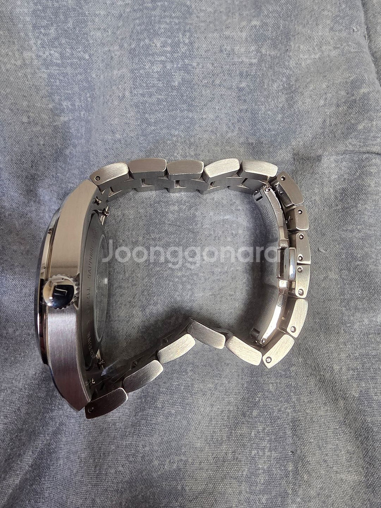 티쏘 젠틀맨 실버 오픈하트 시계 팝니다--3