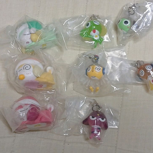 케로로&기로로&쿠루루 메지루시 네무라세타이 피규어세트