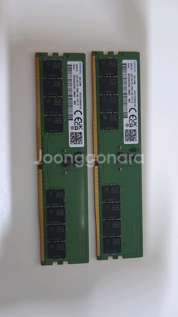 삼성 ddr5 5600 32gb 총 2개판매합니다.--0