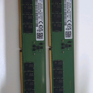 삼성 ddr5 5600 32gb 총 2개판매합니다.