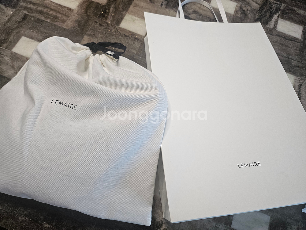 르메르 크루와상백 스몰 다크브라운--7