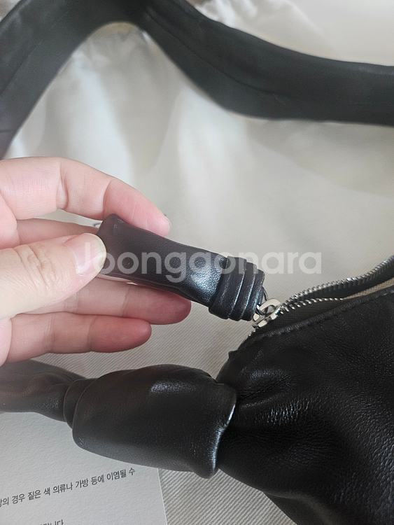 르메르 크루와상백 스몰 다크브라운--6