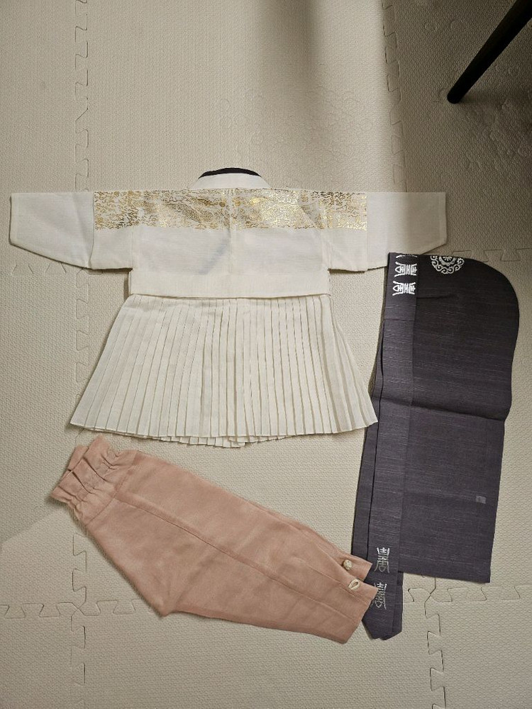 사락한복 남아한복 복건세트(쌍둥이 가능)--1